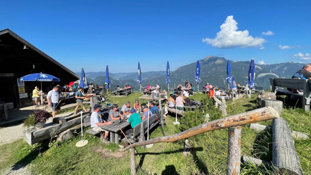 1ère randonnée de la bière de montagne Faistenau