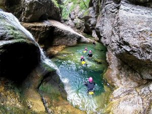 Canyonig in the Srubklamm