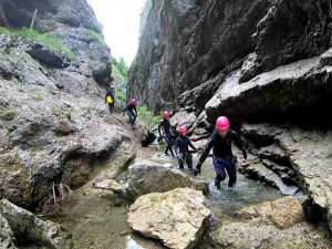 Canyonig in der Srubklamm