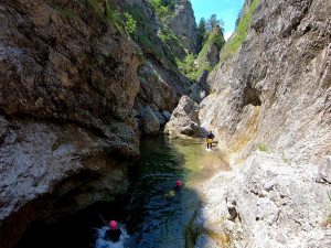 Canyonig in the Srubklamm