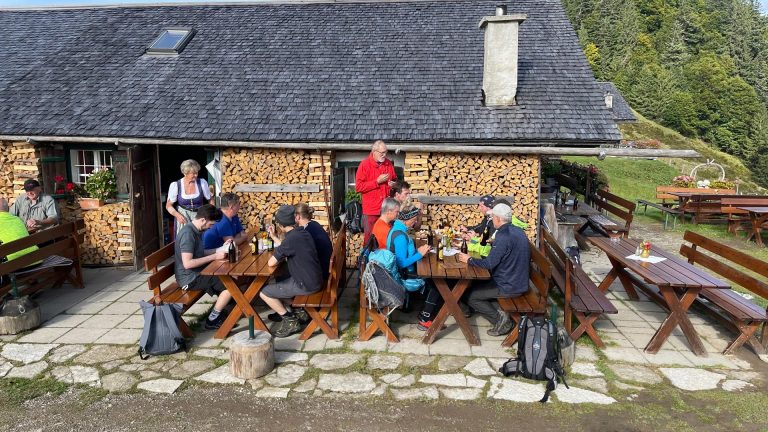 Randonnée Porsche Informatik Feistenau Schafberg