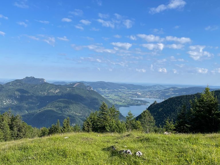 Randonnée dans la région de Fuschlsee