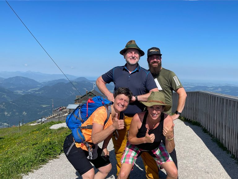 Hiking in the Fuschlsee region