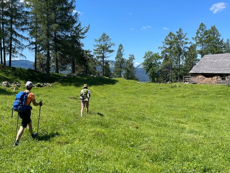 Randonnée dans la région de Fuschlsee